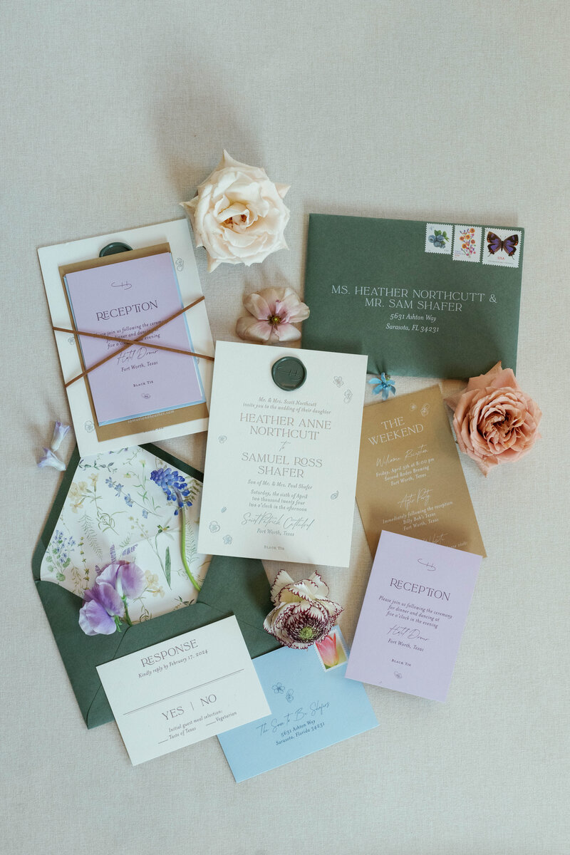 Luxury wedding at Hotel Drover in Fort Worth. Elegant, Colorful, Western Wedding Details