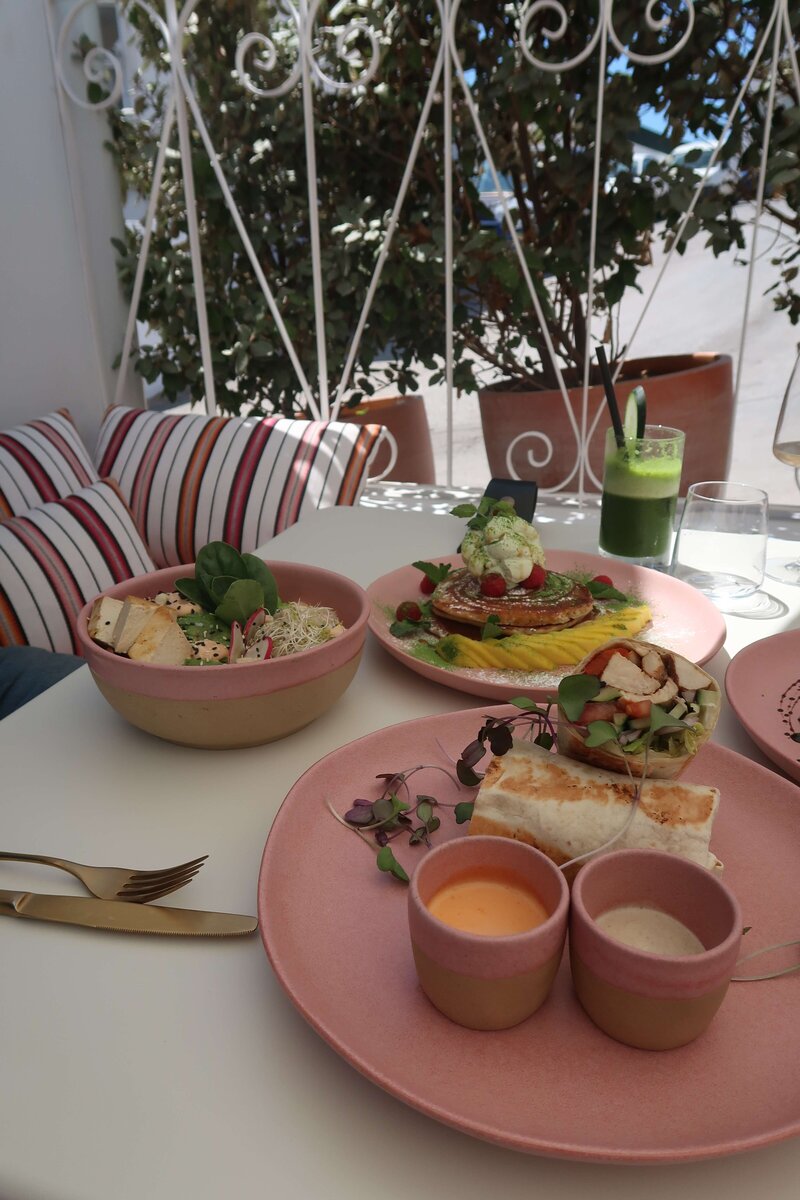 Food in Encci in Carvoeiro resaurant Algarve