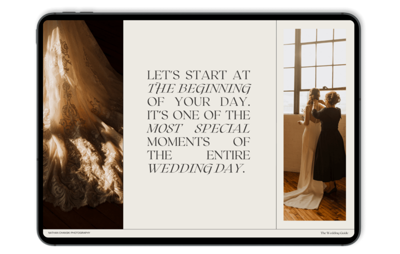 wedding guide ipad 3