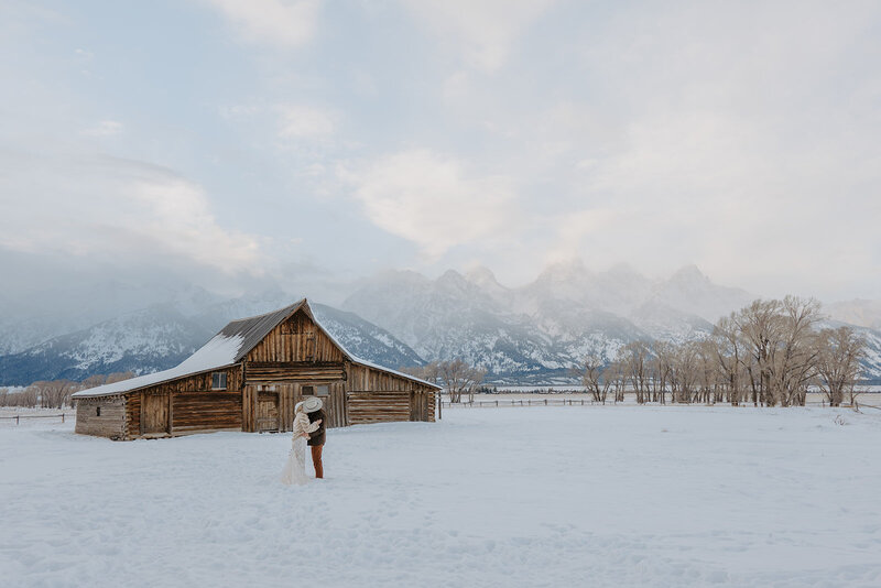 Elopement in Grand Teton National Park