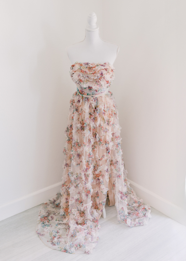 flower dress in abby tran client closet