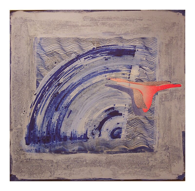 07 'WiperSeriesWaltzing2' 2002 - oil on canvas - 66x66cm - JLK0016