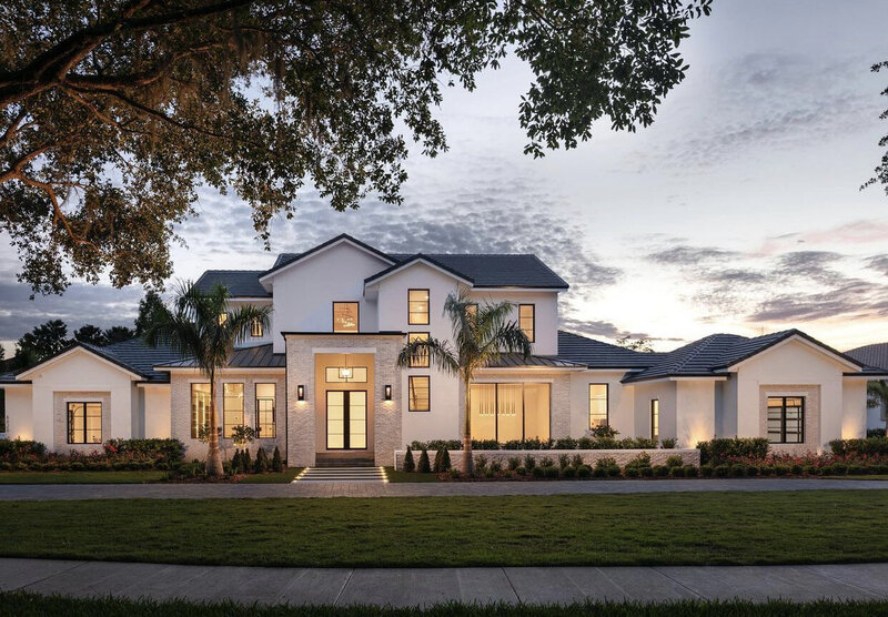 exterior of Orlando, Florida home