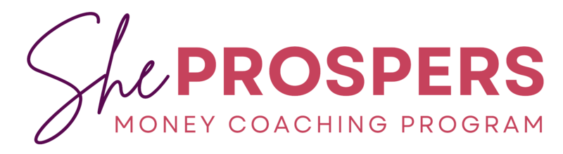 She Prosper Money Coaching Online Program
