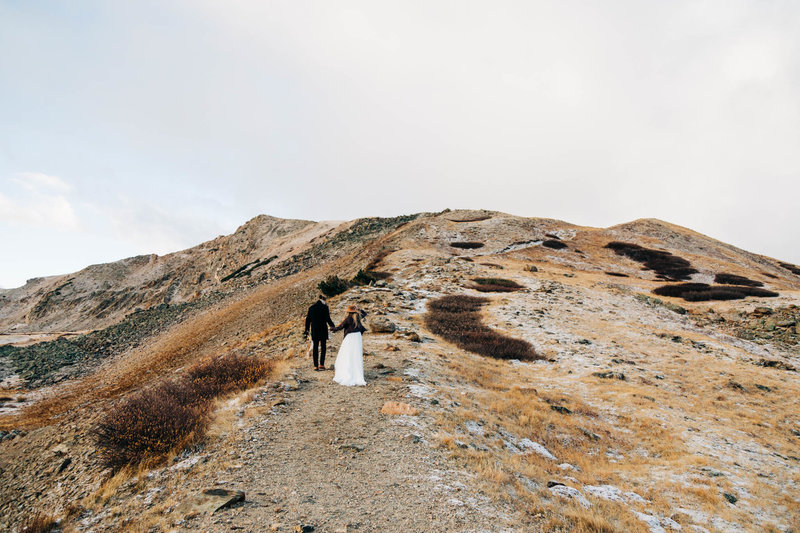 elopement on loveland pass denver colorado