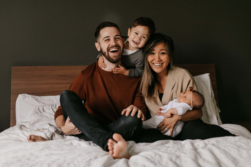Vancouver Family Photographer at Home Session