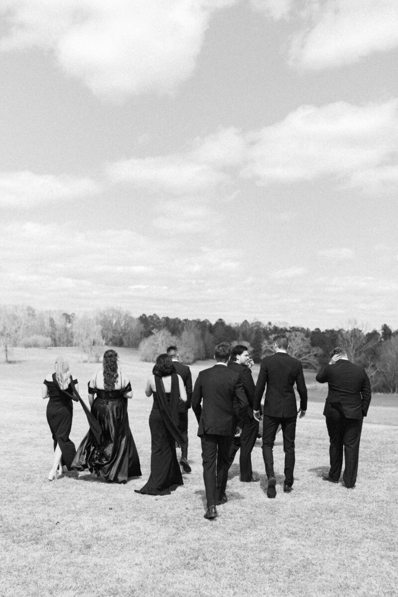Bridal Party Tower House wedding Atlanta Wedding Photographer Renee Jael-39