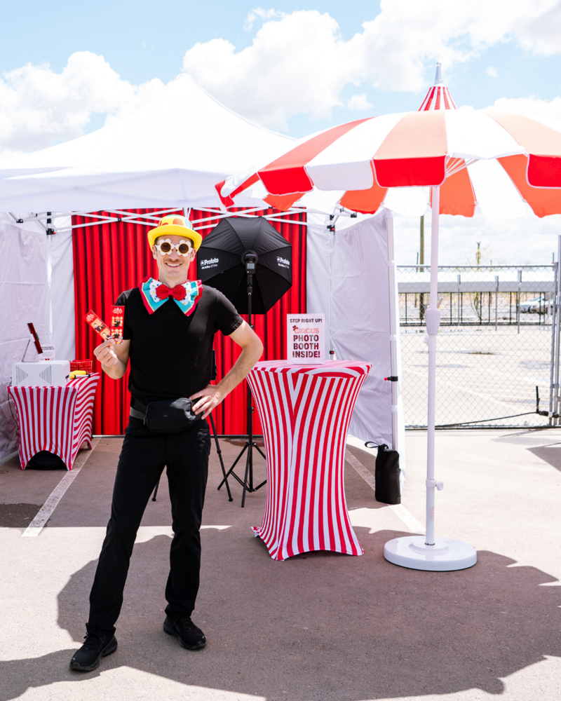 Circus Themed Photo Booth Phoenix Arizona (2)