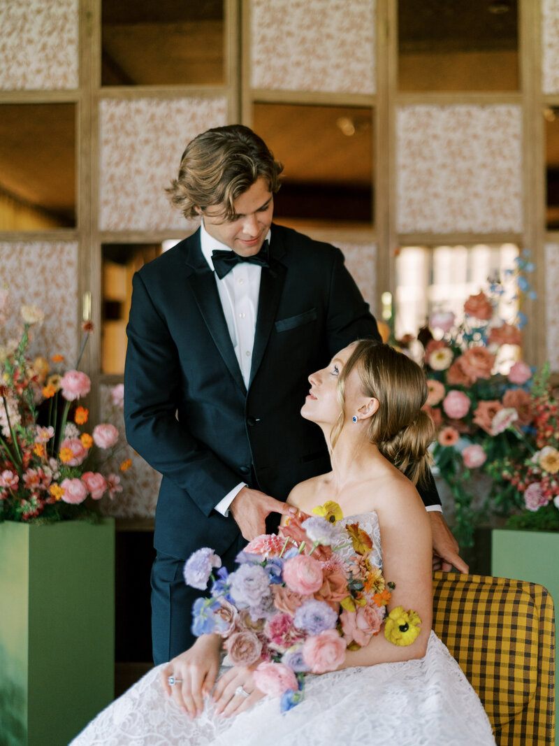 editorial wedding shoot at Proper Hotel, Austin, Texas