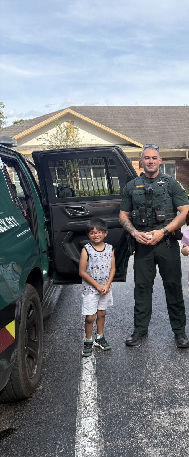 Police visit