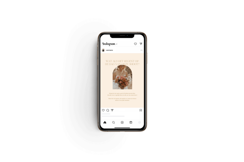 Boho Instagram templates voor fotografen