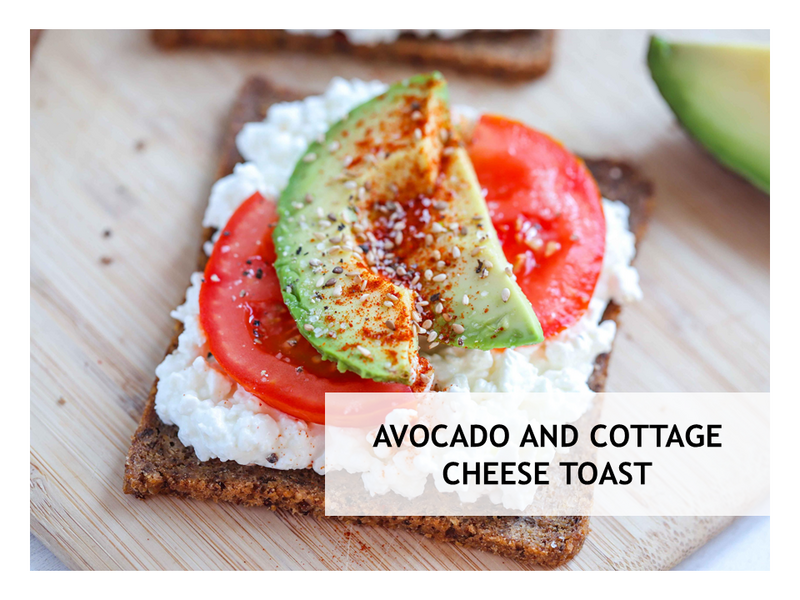 Avocado and Cottage Cheese Toast