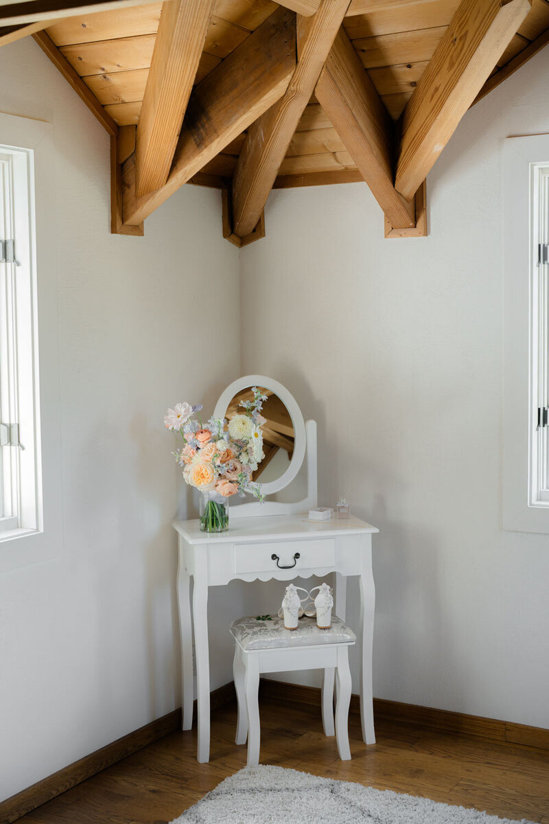Preparation area for brides
