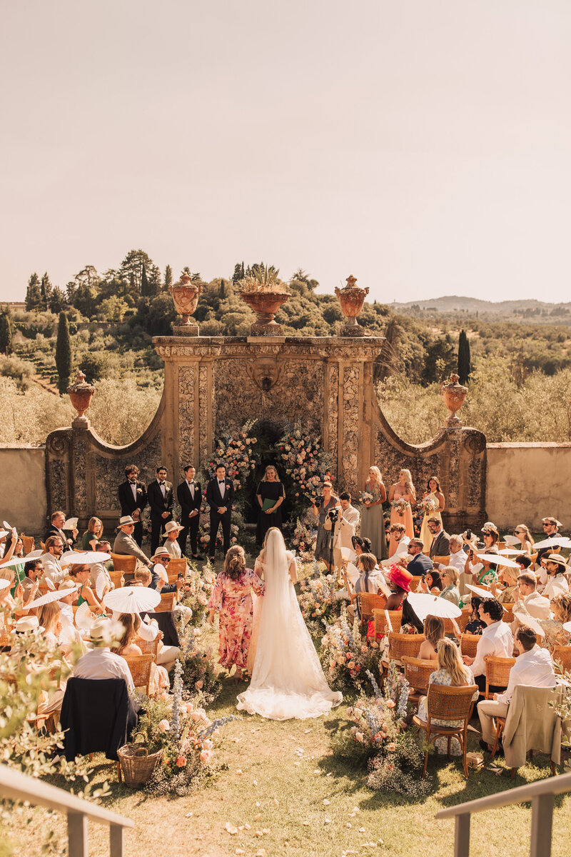 Bröllopsfotografering Italien