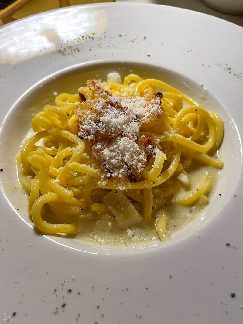 Pasta at Osteria il Bertoldo in Verona, Italy