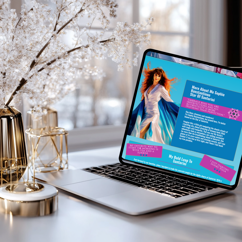 Star of Santorini - Branding Element - Shop4