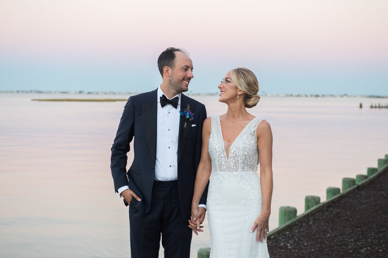 Mallard Island Yacht Club Wedding with colorful flowers70