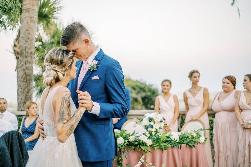 Hilton Head Island Wedding  | Omni Resort Wedding  | Trish Beck Events | HIlton Head Wedding Planner | Southeast Wedding Planner |  Vitor Lindo Photography | Couple's First Dance