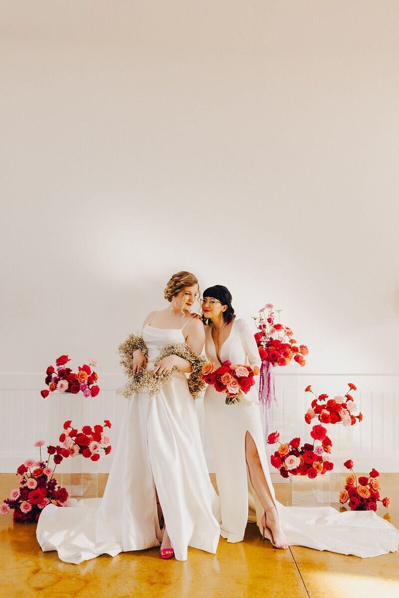 Hazelwood Weddings unique blank slate for wedding styling