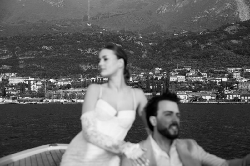 weddingshoot lake di Garda