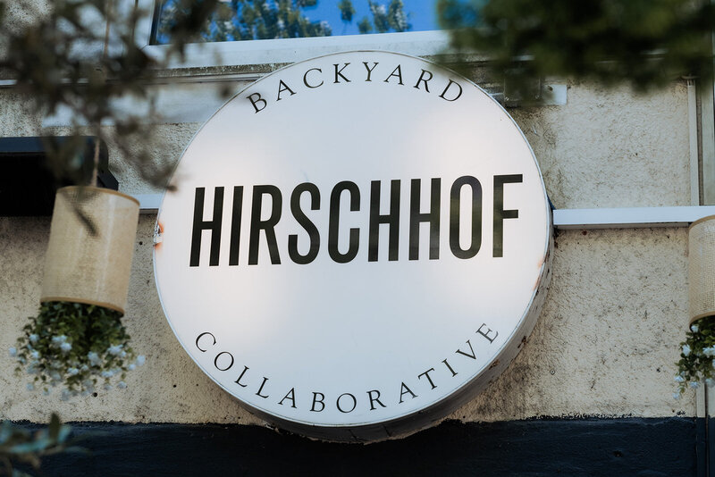 Hirschhof Karlsruhe Leuchtreklame