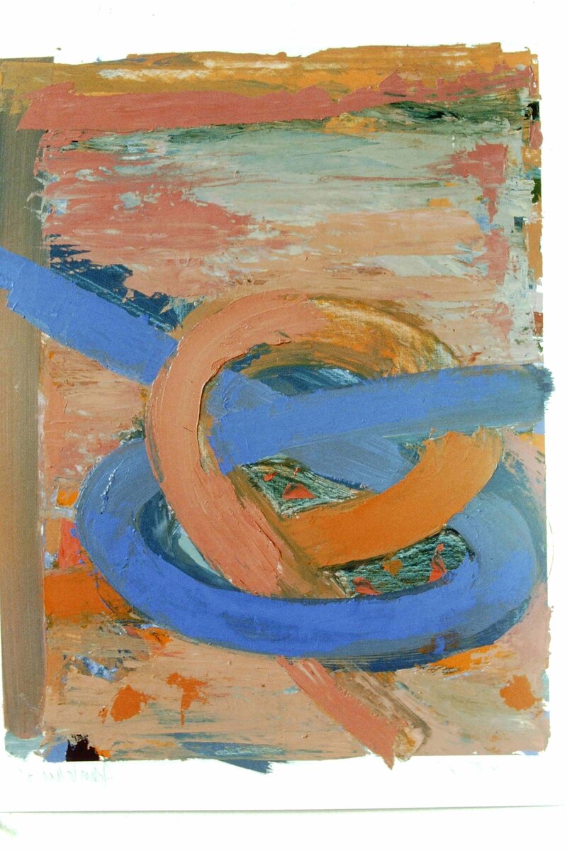 Knot 11 part of Littered Ways Series - 60 x 50 cm 1986_11zon