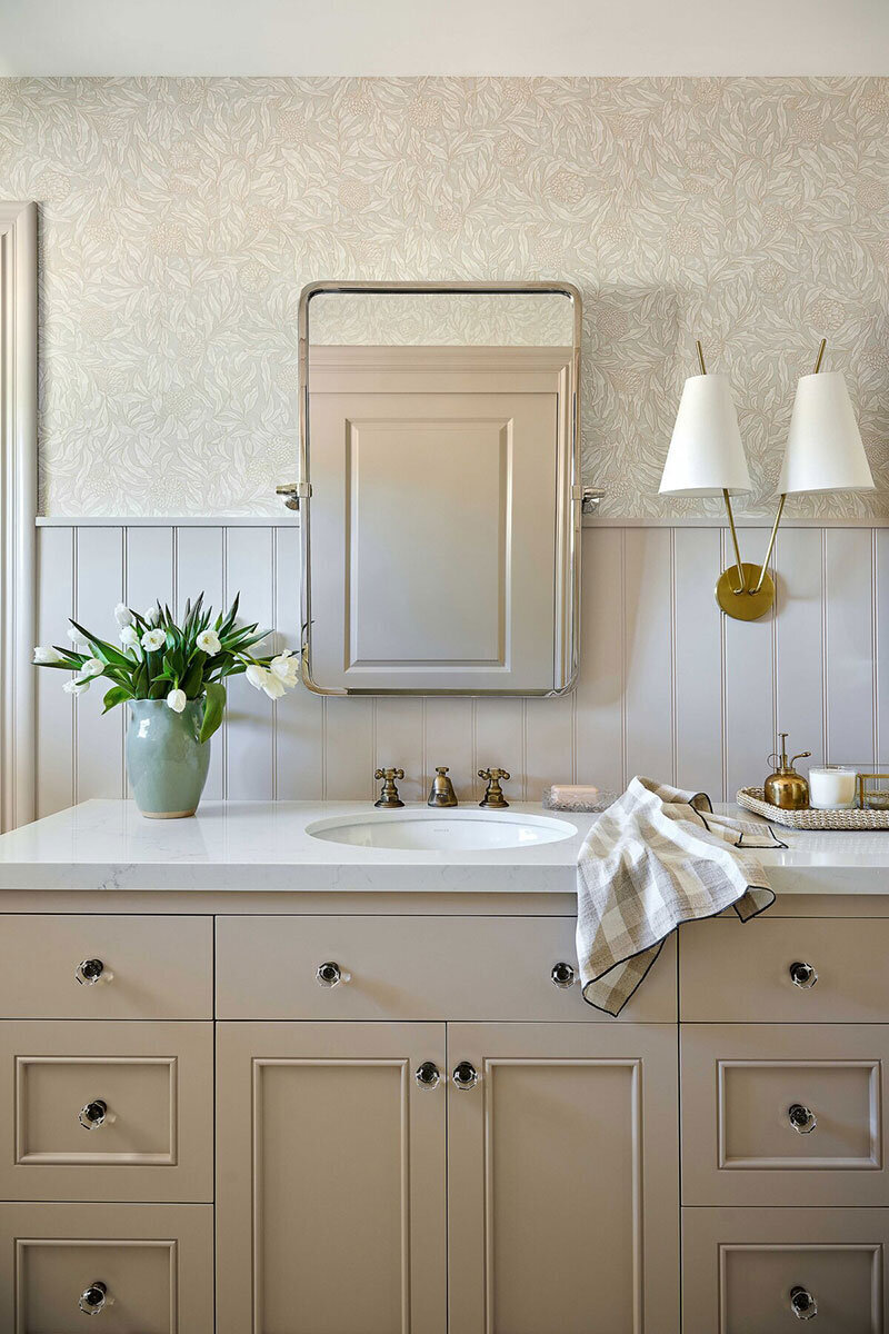Orange County home featuring timeless design and natural finishes
