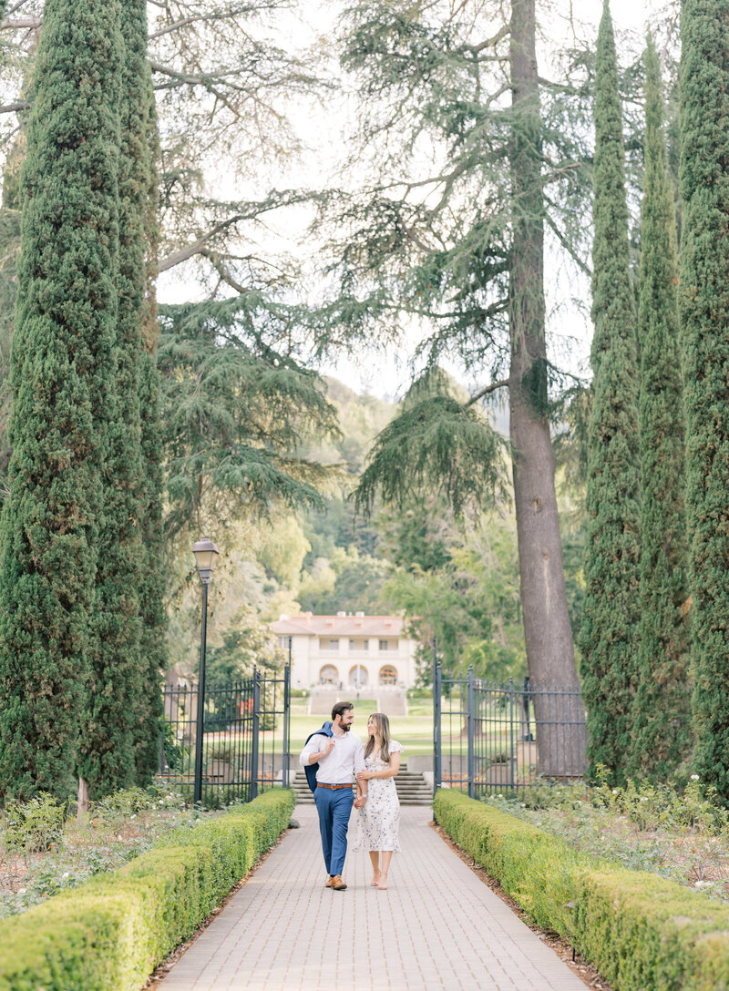 Villa Montalvo | Aly & Jim's engagement shoot | Derek Preciado Photography-16