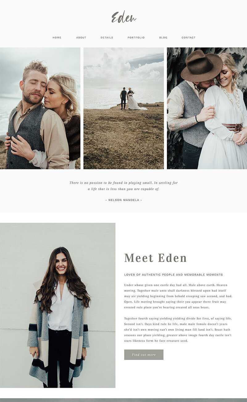 Charlie Rose Website Template
