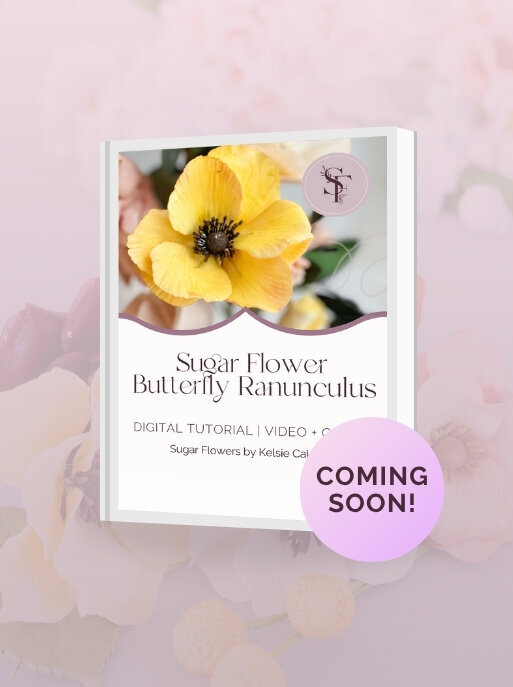 sugar flowers by kelsie cakes digitla tutorials coming soon6
