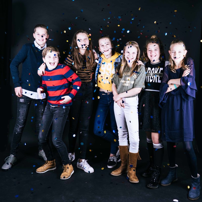 kinderfeestje in studio 