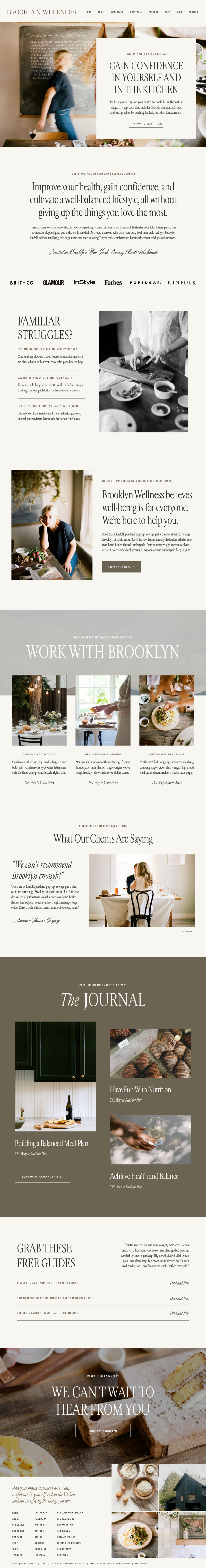 Showit Website Template