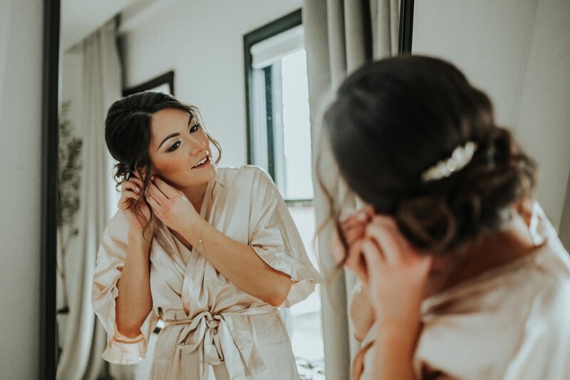 Bride's Hair and Makeup in Columbus Ohio