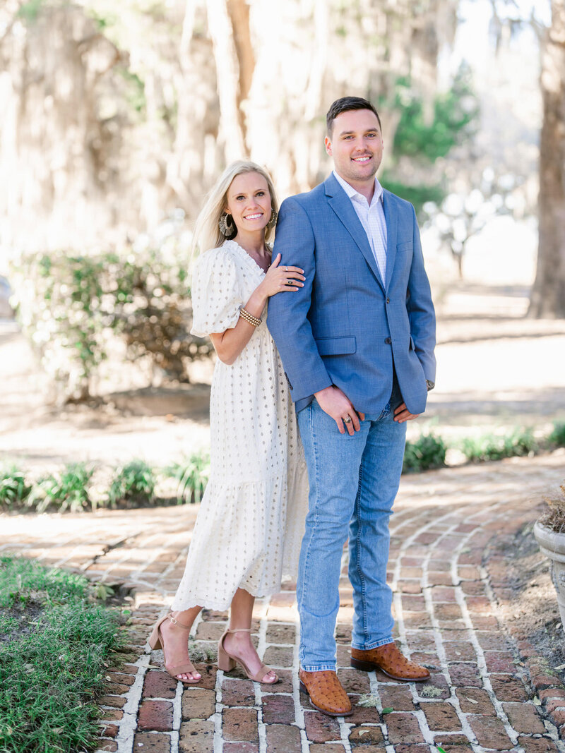 Myrtle Beach Engagement Photography at the Abbey in Pawleys Island, SC