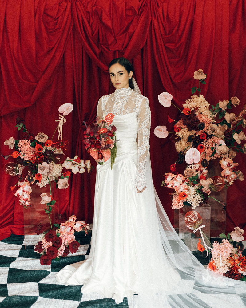 Vika Sokanoff Design is a full-service wedding floral design studio curating immersive designs with editorial, contemporary drama for the classic lovers. Based in Virginia Beach, VA