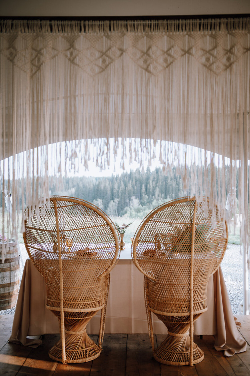 Peacock wicker chairs 2-Rori Ranch Rentals