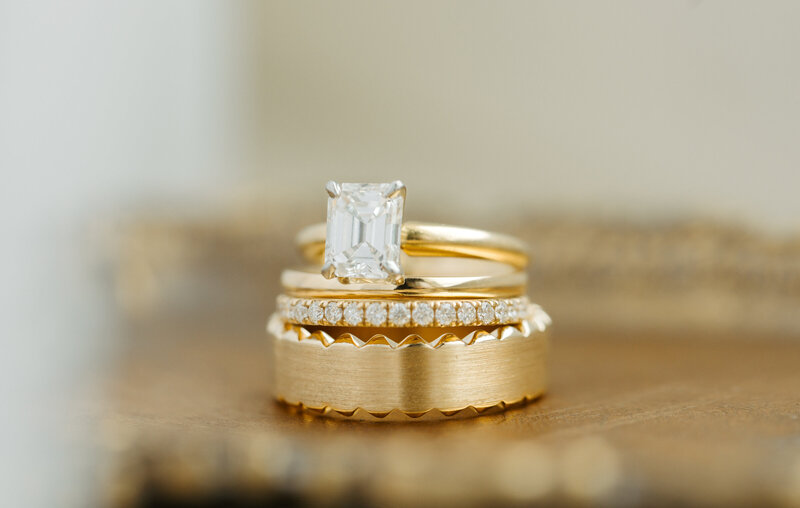 Gold rind close up photo
