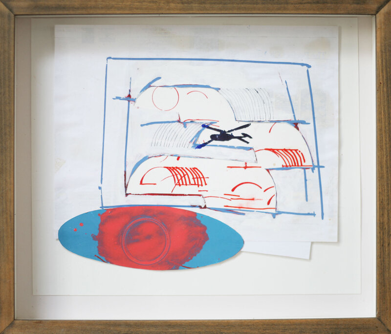 Deep-Pool---2025---oil-on-paper---30-x-31-cm