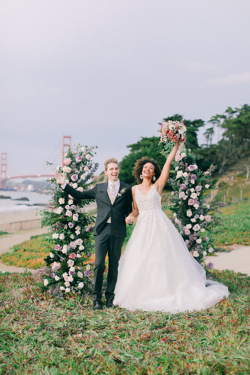 Baker Beach Wedding - San Francisco Wedding Florist - Autumn Marcelle Design (119)