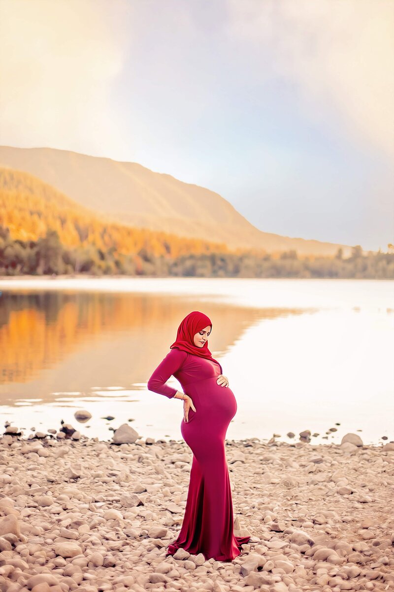 Hijab Maternity Photoshoot