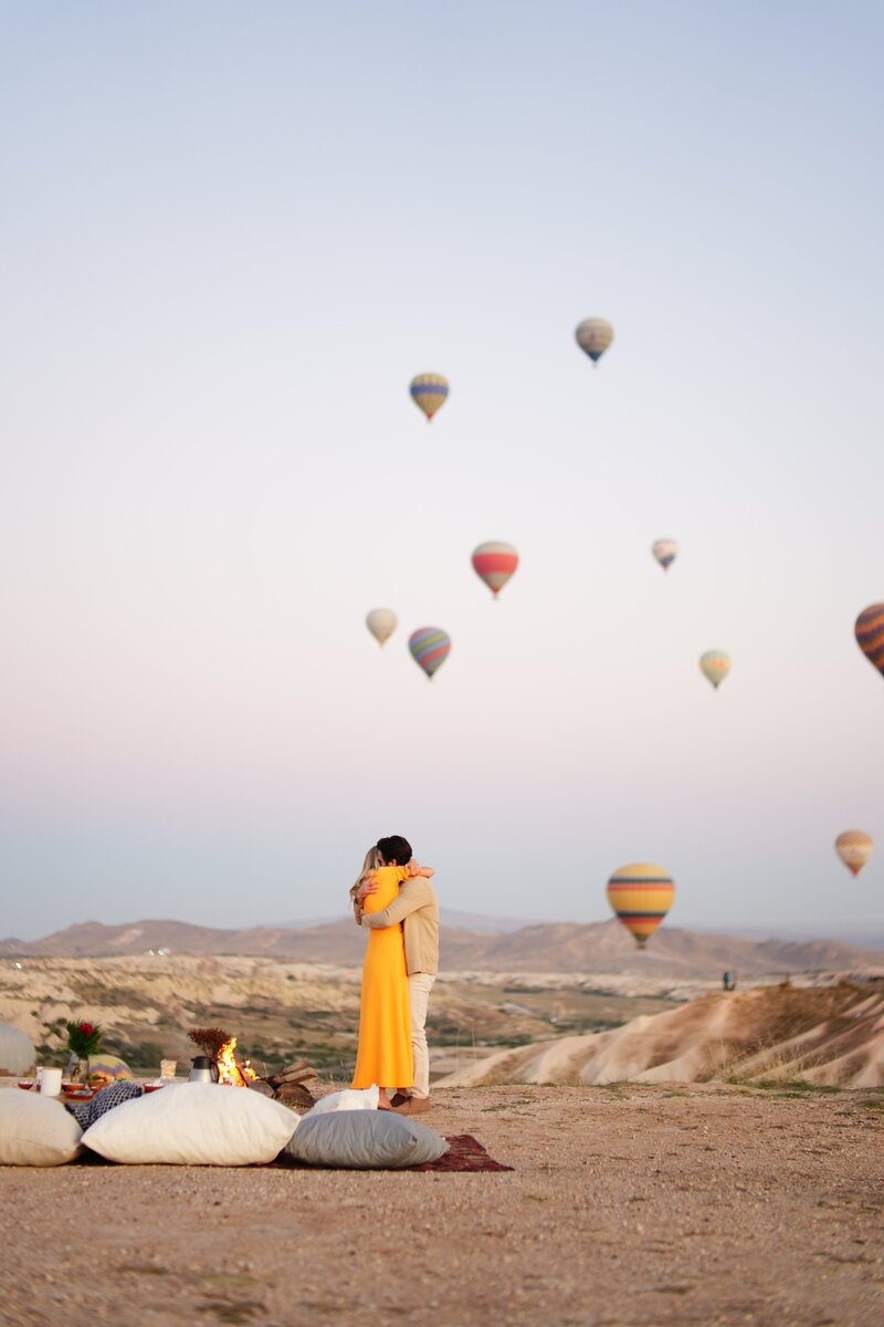 Skylar Stetten Shane Peverill Turkey Engagement Proposal