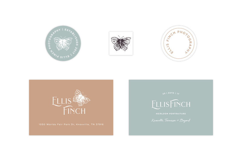 Ellis Finch Vintage Pre-Made Brand for Creatives