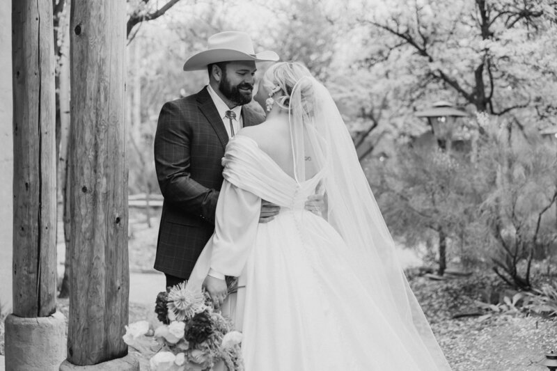 Bride and groom portraits
