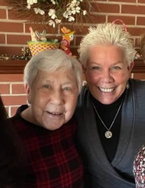 Debbie and Mom 2 Sweet Babes Creamery