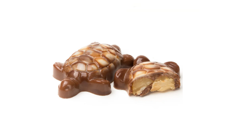 toasted macadamia and caramel chocolate