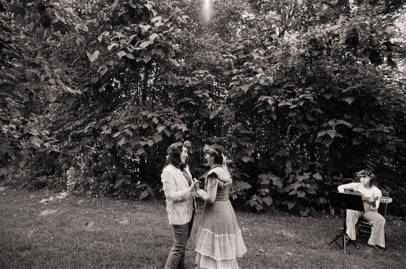 Julienne + Bee Elopement _ Castillo Holliday Photo + Film _ Queer Wedding Photographer _ Film Elopement Photographer-53