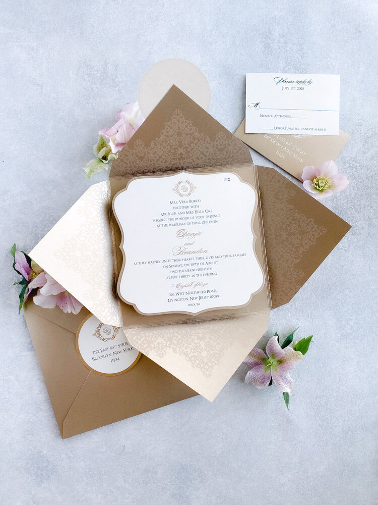 Unique wedding invitations