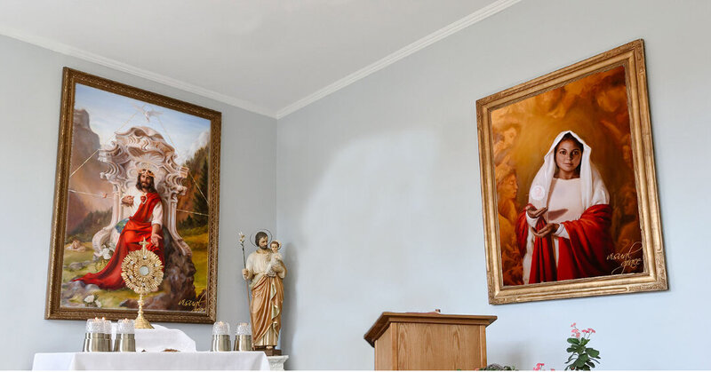 catholic sacred art painter