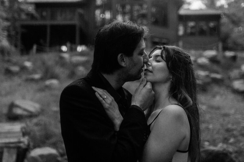 16_Eagle_River_Wisconsin_Lake_Cabin_Rainy_Engagement_Photos_Motorcycles_Harley_Davidson_James_ Stokes_Photograhy_WI.24