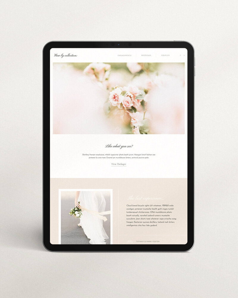 course sales page design